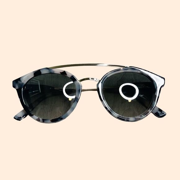 Westward Leaning Double Bridge Sunglasses - Picture 1 of 11